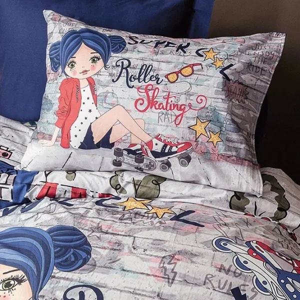 Lenjerie de pat Issimo Home Shiny Girl Single Ranfors photo 3 Lenjerie de pat Issimo Home Shiny Girl Single Ranfors photo 3