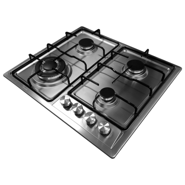 Plită încorporabilă pe gaz Tornado H59-4012 Inox / Inox photo 1