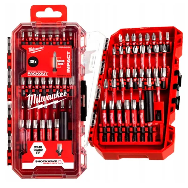 Набор бит Milwaukee 4932492009  Количество в наборе - 38 photo 2