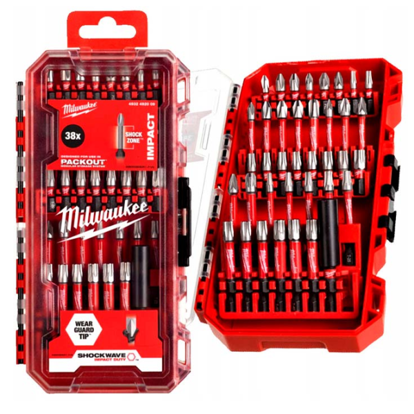 Набор бит Milwaukee 4932492009  Количество в наборе - 38 photo 2