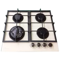 Газовая варочная панель Tornado H59-4006B Eco Закаленное стекло / Слоновая кость