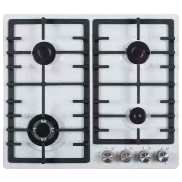 Plită încorporabilă pe gaz Backer BCE-EN 4500 W Metal / White photo 1