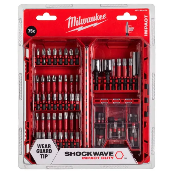 Набор бит Milwaukee 4932492008  Количество в наборе - 75 photo 2