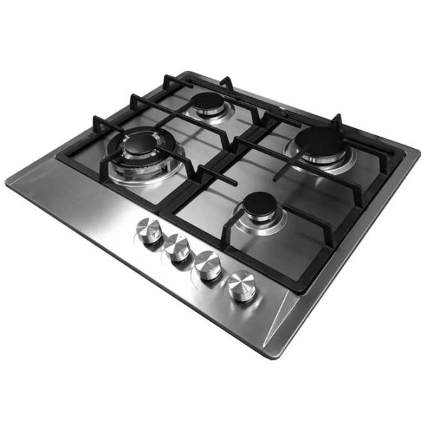 Plită încorporabilă pe gaz Tornado HM-46018 Eco Inox / Inox photo 2 Plită încorporabilă pe gaz Tornado HM-46018 Eco Inox / Inox photo 2
