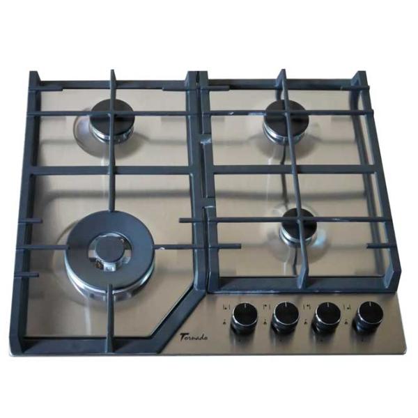 Plită încorporabilă pe gaz Tornado TRCB-1460 Inox / Inox photo 3 Plită încorporabilă pe gaz Tornado TRCB-1460 Inox / Inox photo 3