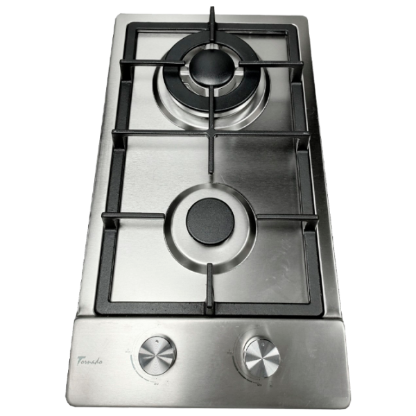 Plită încorporabilă pe gaz Tornado HZT 3031 IX Inox / Inox photo 1