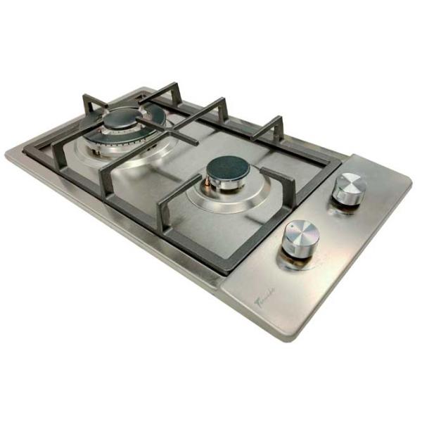 Plită încorporabilă pe gaz Tornado HZT 3031 IX Inox / Inox photo 2