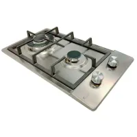 Plită încorporabilă pe gaz Tornado HZT 3031 IX Inox / Inox photo 2