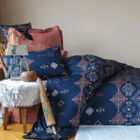 Lenjerie de pat Issimo Home Cinnamon Double Satin