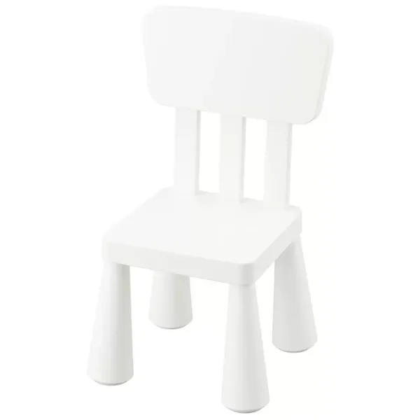 Scaun pentru copii Ikea Mammut  / White photo 1