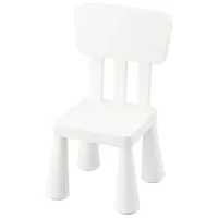 Scaun pentru copii Ikea Mammut  / White