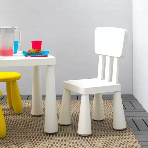 Scaun pentru copii Ikea Mammut  / White photo 2