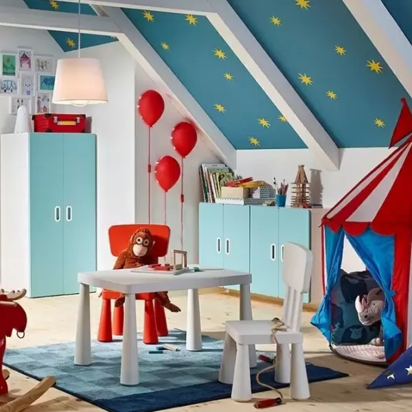 Scaun pentru copii Ikea Mammut  / White photo 3