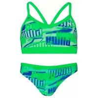 Costum de baie pentru fetiţe Puma Swim Girls Printed Bikini  / 152
