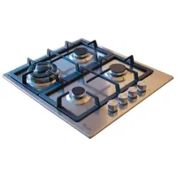 Plită încorporabilă pe gaz Tornado TR-4026 HM Inox / Inox photo 2