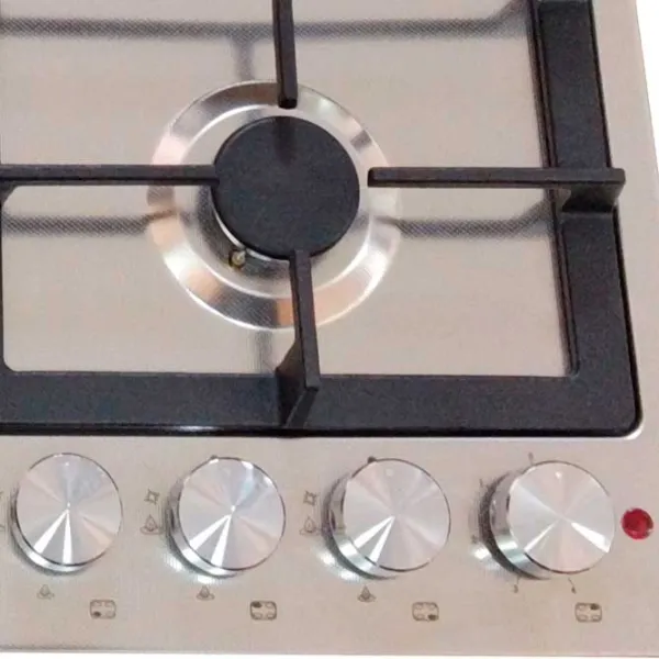 Plită încorporabilă pe gaz Tornado TEXTUR6045 COMBI Inox photo 2