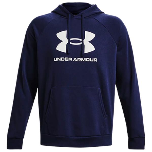 Hanorac pentru bărbați Under Armour Rival fleece logo  Drept / Navy photo 1 Hanorac pentru bărbați Under Armour Rival fleece logo  Drept / Navy photo 1