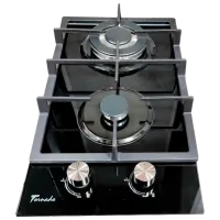 Газовая варочная панель Tornado HZT 3032 BL Закаленное стекло / Черный