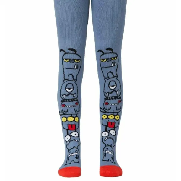 Colanți pentru băieți Conte Kids SOF-TIKI 62 - 74 / Light Denim photo 1