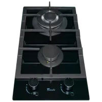 Газовая варочная панель Tornado XFG 3022 TURBO Закаленное стекло / Черный