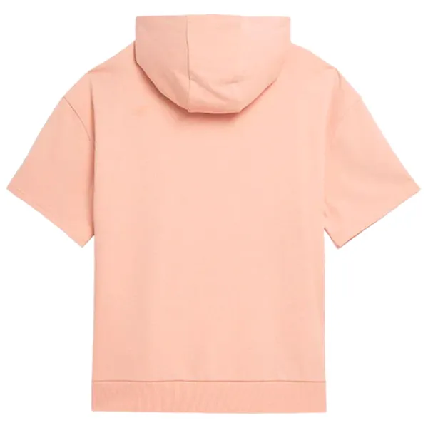 Hanorac pentru bărbați 4F 4Fss23tswsm263  Drept / Coral photo 2