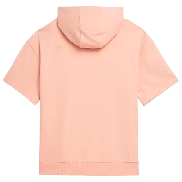 Hanorac pentru bărbați 4F 4Fss23tswsm263  Drept / Coral photo 3