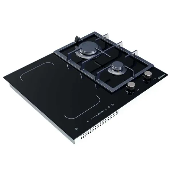 Plită încorporabilă combinată Backer HMB-622IND9FLEX Black photo 2