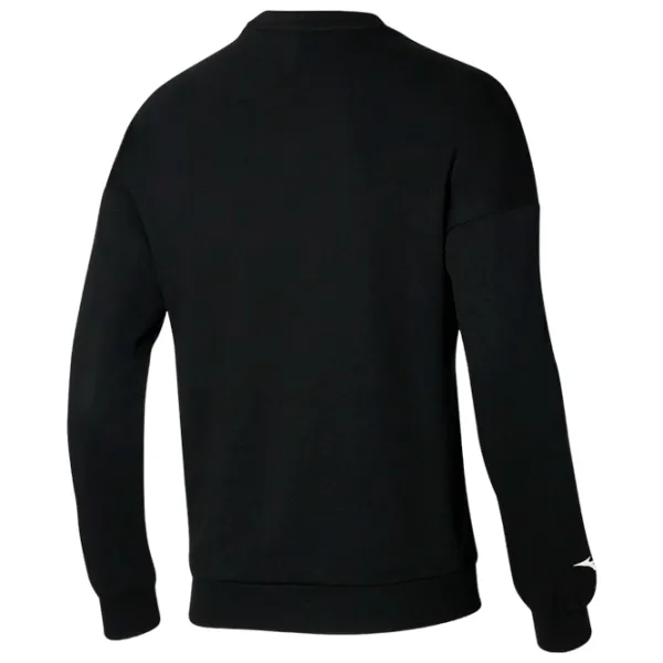 Hanorac pentru bărbați Mizuno Graphic crew  Drept / Black photo 2 Hanorac pentru bărbați Mizuno Graphic crew  Drept / Black photo 2