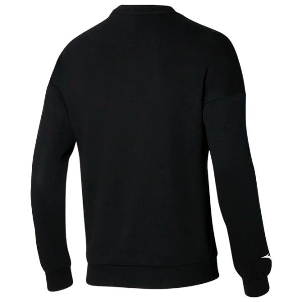 Hanorac pentru bărbați Mizuno Graphic crew  Drept / Black photo 2 Hanorac pentru bărbați Mizuno Graphic crew  Drept / Black photo 2
