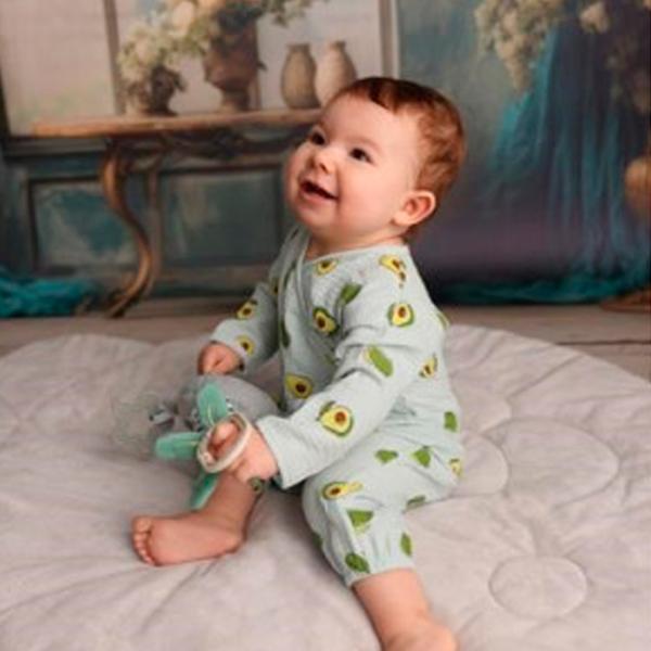 Salopetă pentru băieți New Baby Avocado 62 / Green photo 2