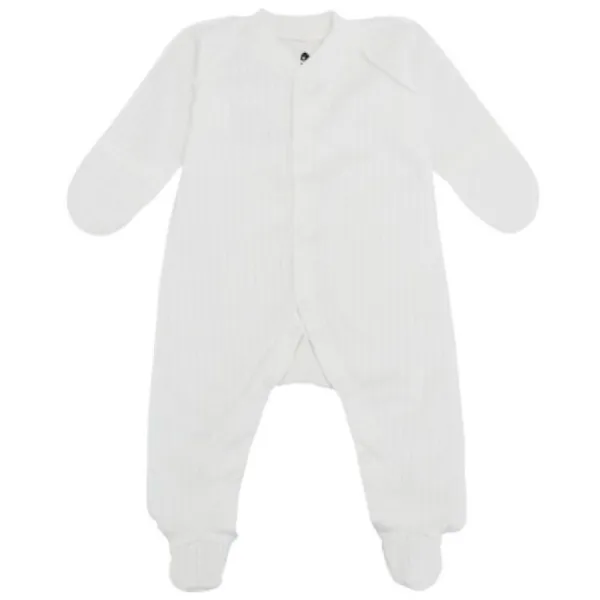 Salopetă unisex Minikin Simple 242100350 62 / White photo 1