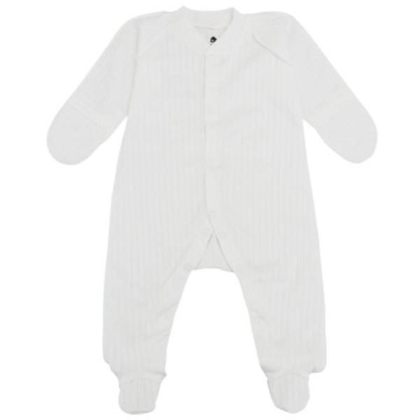 Salopetă unisex Minikin Simple 242100350 62 / White photo 1