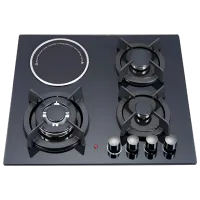 Комбинированная варочная панель Backer HMB-603G1RAD Черный