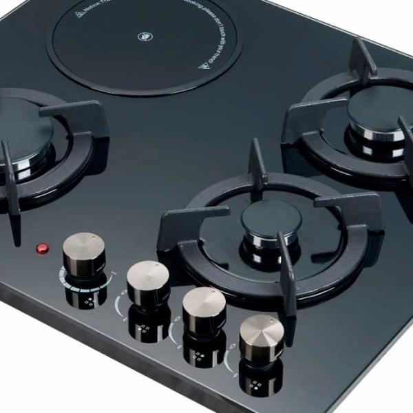 Plită încorporabilă combinată Backer HMB-603G1RAD Black photo 3