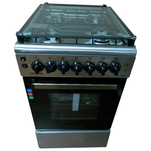 Плита Zanetti Z50 EIX Газовая/ Нержавеющая сталь/  photo 2