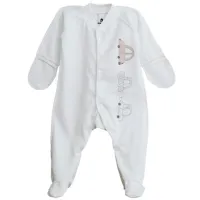 Kомбинезон для мальчиков Minikin Cars 62 / Белый