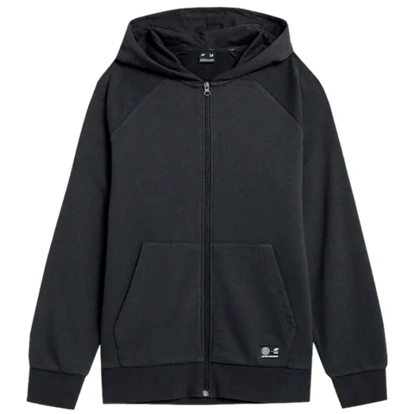 Hanorac pentru bărbați 4F h4z22-blm011  Drept / Black photo 1 Hanorac pentru bărbați 4F h4z22-blm011  Drept / Black photo 1