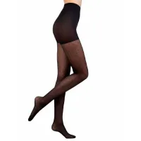 Colanți pentru femei Conte FANTASY DOTS SLIM 22C-1 3 / Black