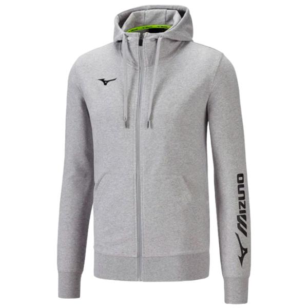 Hanorac pentru bărbați Mizuno 32ec7b70c  Drept / Gray photo 1