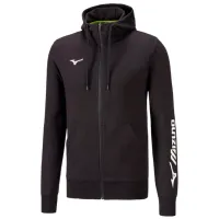 Толстовка для мужчин Mizuno 32ec7b70c  Прямой / Черный