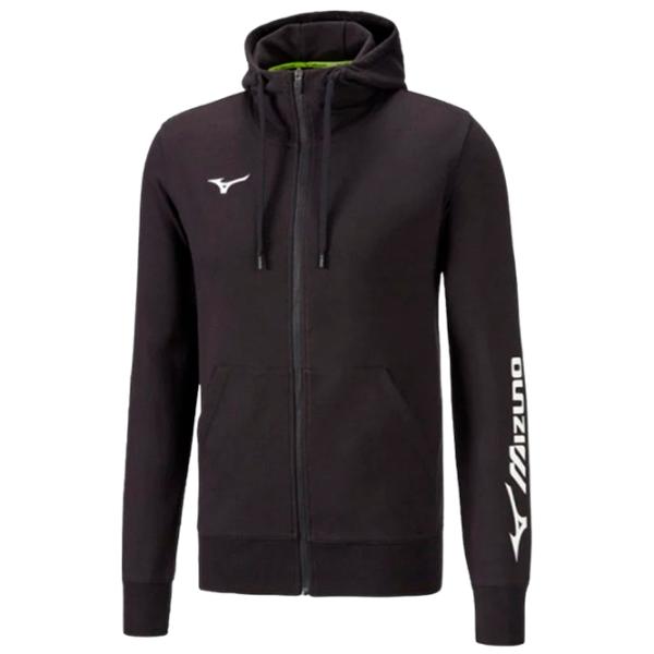 Hanorac pentru bărbați Mizuno 32ec7b70c  Drept / Black photo 1