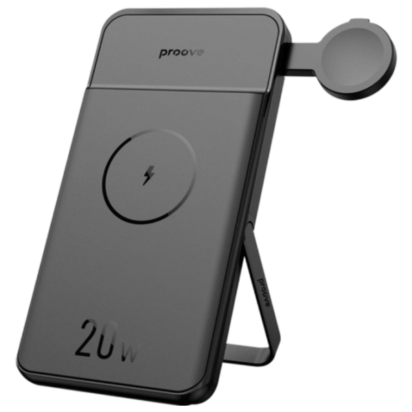 Power Bank Proove Power Stand 2 in 1 10000 mAh/ Black photo 1