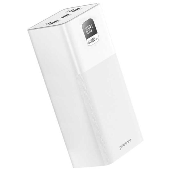 Power Bank Proove Giant 40000 мАч/ Белый photo 2 Power Bank Proove Giant 40000 мАч/ Белый photo 2