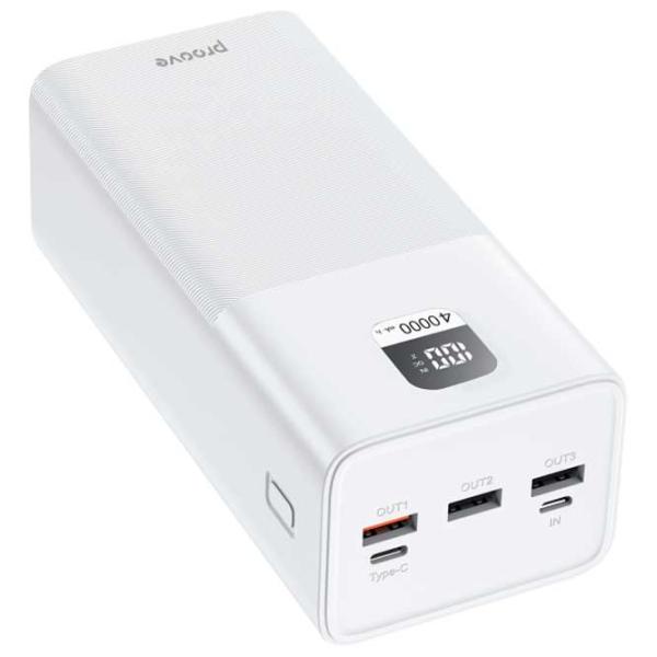 Power Bank Proove Giant 40000 мАч/ Белый photo 3 Power Bank Proove Giant 40000 мАч/ Белый photo 3