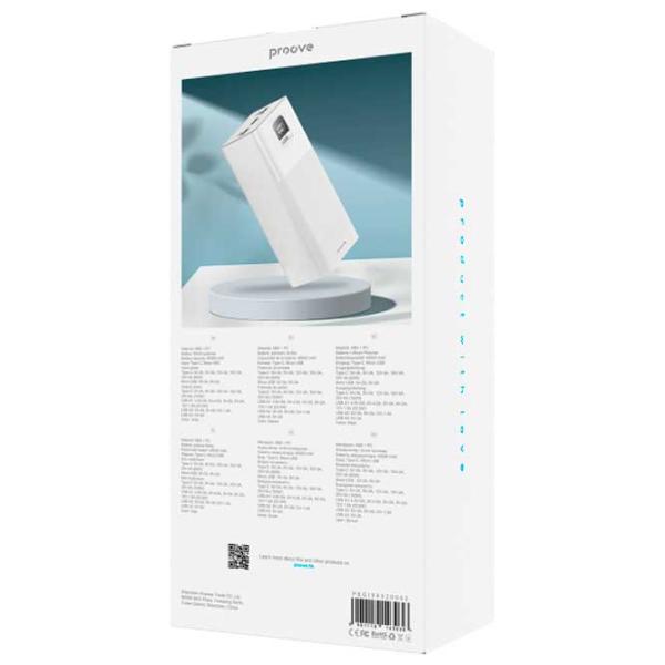 Power Bank Proove Giant 40000 мАч/ Белый photo 5 Power Bank Proove Giant 40000 мАч/ Белый photo 5