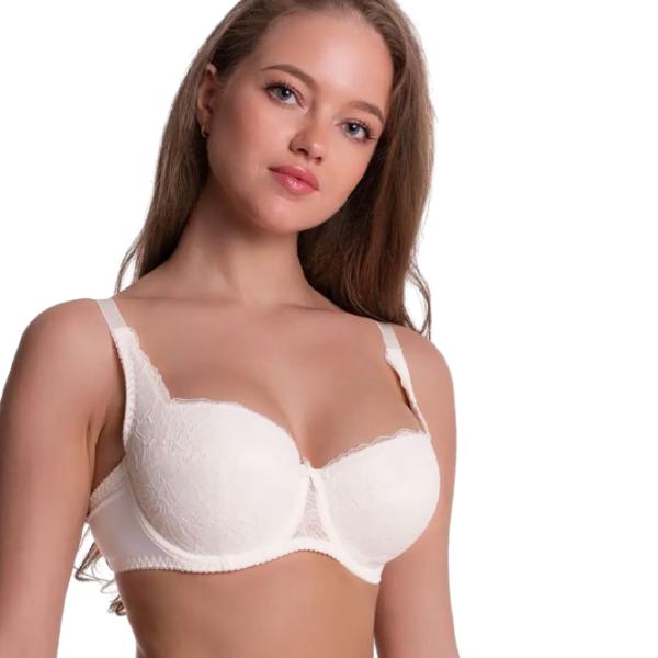 Sutien pentru femei Milavitsa 129300  90D / White / Balconette  photo 3
