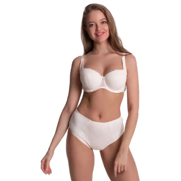 Sutien pentru femei Milavitsa 129300  90D / White / Balconette  photo 4