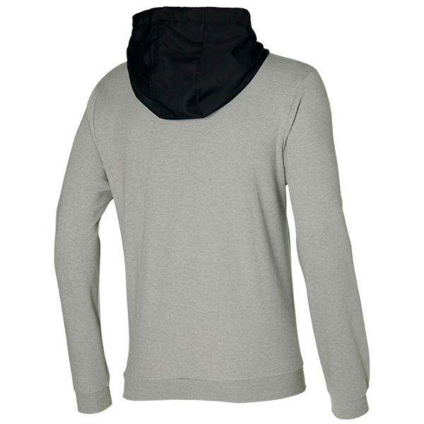 Hanorac pentru bărbați Mizuno k2gc2001  Drept / Gray photo 2 Hanorac pentru bărbați Mizuno k2gc2001  Drept / Gray photo 2
