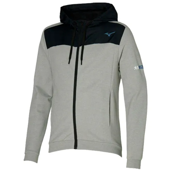 Hanorac pentru bărbați Mizuno k2gc2001  Drept / Gray photo 1 Hanorac pentru bărbați Mizuno k2gc2001  Drept / Gray photo 1