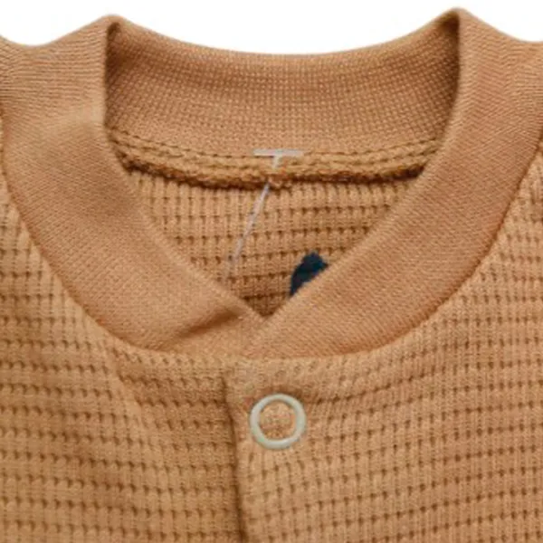 Salopetă pentru băieți Minikin Baby Style 56 / Coffee photo 2 Salopetă pentru băieți Minikin Baby Style 56 / Coffee photo 2